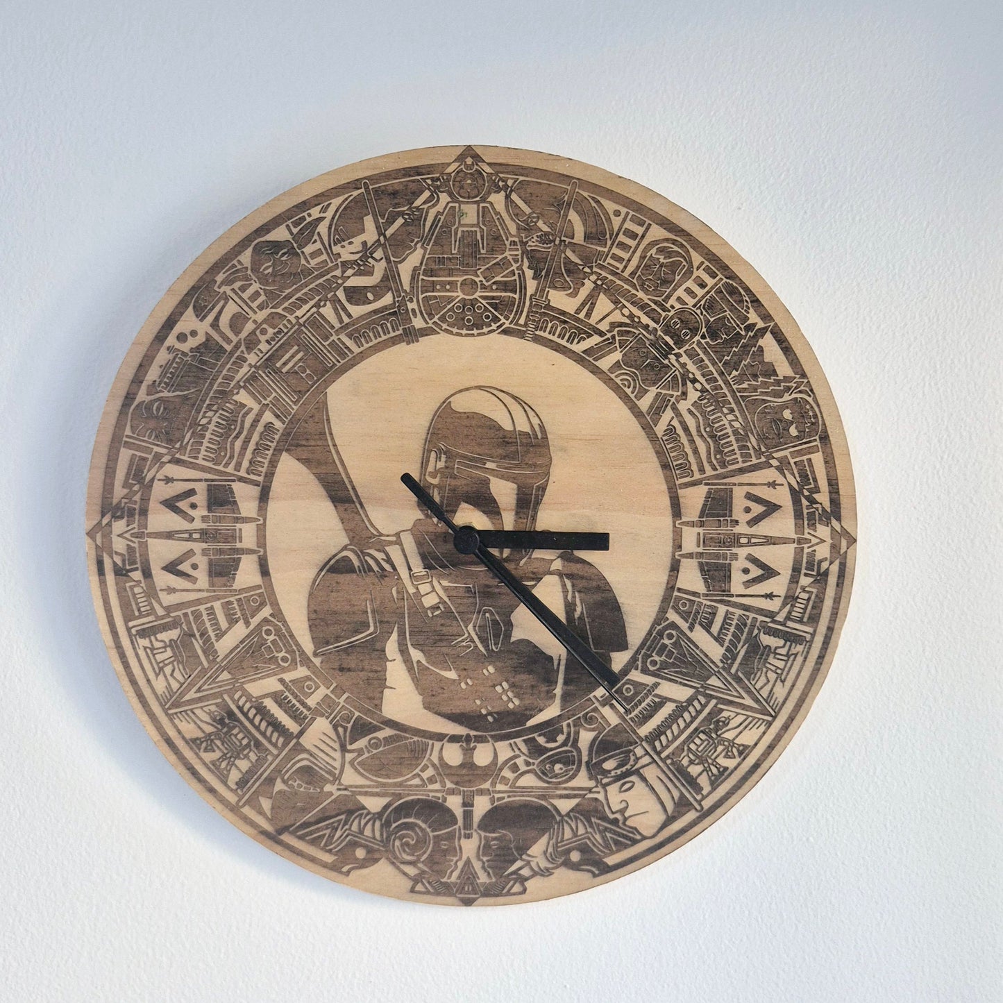 Mandalorian Clock