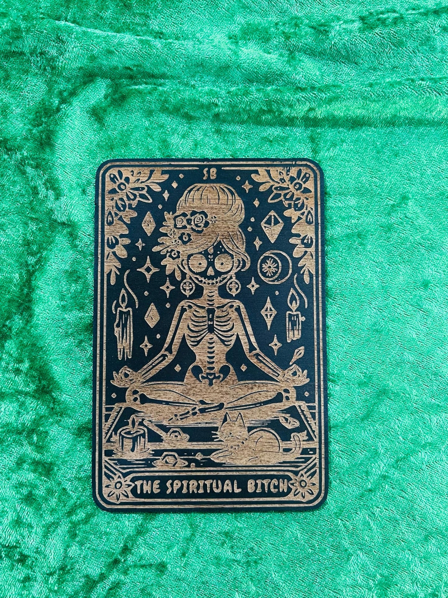 Decorative Wooden Tarot Cards