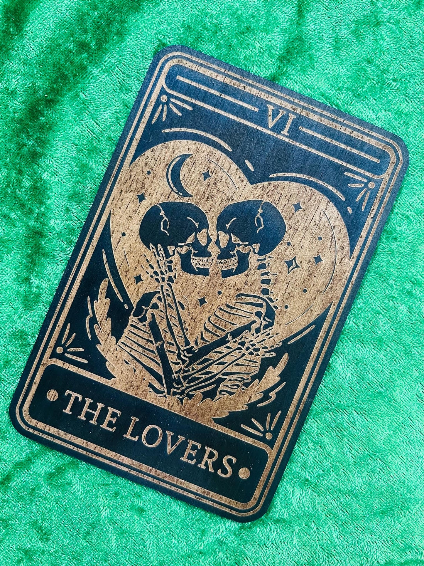 Decorative Wooden Tarot Cards