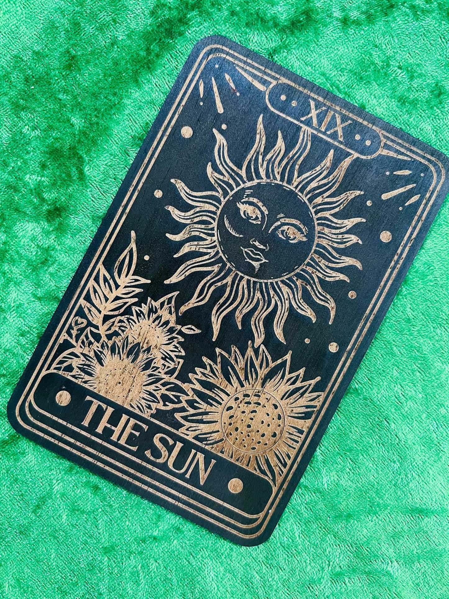 Decorative Wooden Tarot Cards