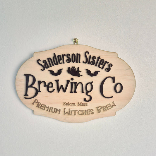 Sanderson Sisters Coffee Sign