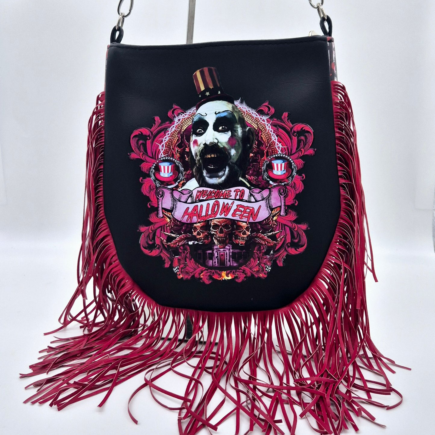 Captain Spaulding Fringed Tote
