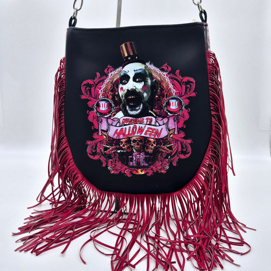Captain Spaulding Fringed Tote